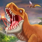 Dino World - Jurassic Dinosaur Icon