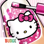 Hello Kitty Nail Salon Icon