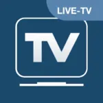 Fernsehen App mit Live TV Icon