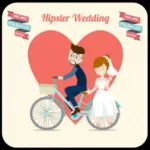 Wedding Card Invitation Maker Icon
