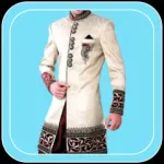 Men Fashion Design Sherwani Icon