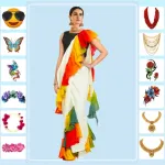 Women Fashion Saree-TrenchCoat Icon