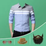 Man Shirt Photo Suit Icon