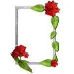 Floral photo Frames Icon