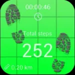 Pedometer and step counter Icon
