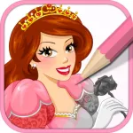Princess Coloring Books Icon