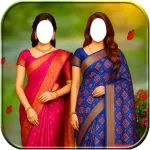 Women Saree Photo Suit Editor Icon