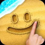 Sand Draw Creative Art Drawing Icon