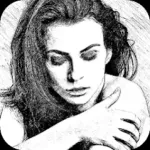 Portrait Sketch HD Icon