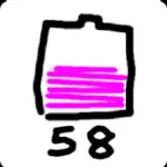 Graffiti Battery Meter [Widget Icon