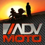 Adventure Motorcycle Icon