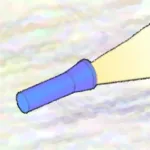 Simple Flashlight Icon