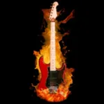 Virtual Electric Guitar Icon