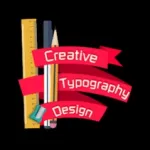 Creative Typography Design Icon