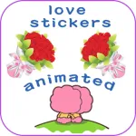 Animated Love Stickers Icon