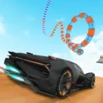 Racing in Car: Stunt Car Games Icon