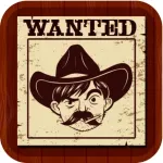 Wild West Wanted Poster Maker - Make Your Own Wild West Outlaw Photo Mug Shots Icon