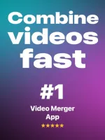 Combine Videos: Clip Slideshow Icon