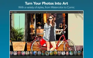 BeCasso: Photo to Painting Icon