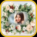 Beautiful Flower photo frames Icon