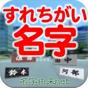 すれちがい名字 ～30万種の名字が全国から飛んでくる～