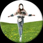 Photo Montage - Girls Jeans Icon
