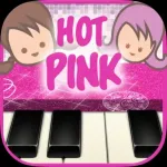 A Hot Pink Piano - Play Music Icon