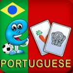 Learn Portuguese Cards Icon