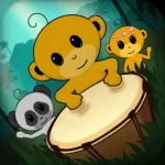 Monkey Drum Icon