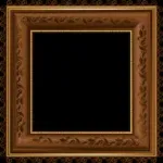 Wood wall photo Frames Icon