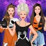 Halloween dress up game Icon