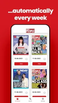 Sunday People Newspaper 2.9 Screenshot