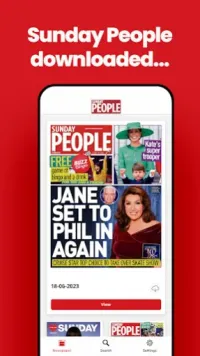 Sunday People Newspaper 2.9 Screenshot