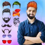 Man Hair Mustache Style PRO Icon