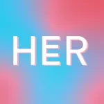 HER Lesbian, bi & queer dating Icon