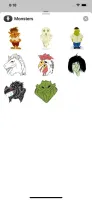 Monster Stickers Pack Icon