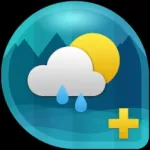 Weather & Clock Widget Plus Icon