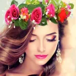 Wedding Flower Crown Photo Icon