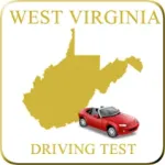 West Virginia Driving Test Icon