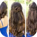 Cute Girls Hairstyles - Step b Icon