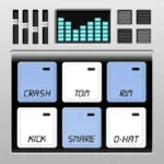 Drum Machine - Pad & Sequencer Icon