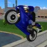 Extreme City Moto Bike 3D Icon