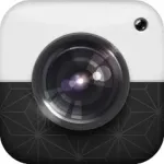 Black and White Camera Icon