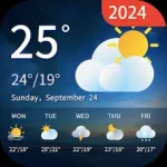 Weather Live - Widget & Alerts Icon