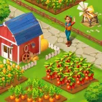 Spring Valley: Farm Game Icon