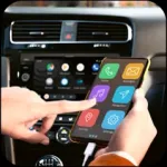 Mirror link car connector Icon