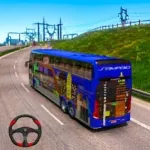 Euro Uphill Bus Simulator Game Icon