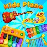 Piano Kids Music Songs & Games Icon
