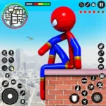 Spider Hero Man: Stickman Game Icon