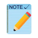 Notepad with password Icon